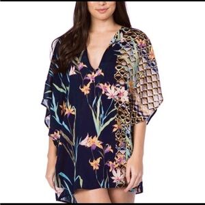 Trina Turk Floral Print Cover Up